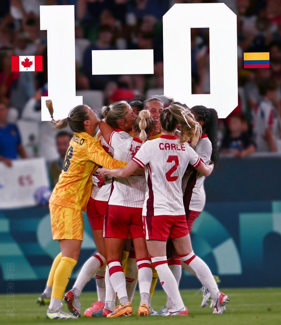 加拿大女足球队召开战术会议，备战世界杯