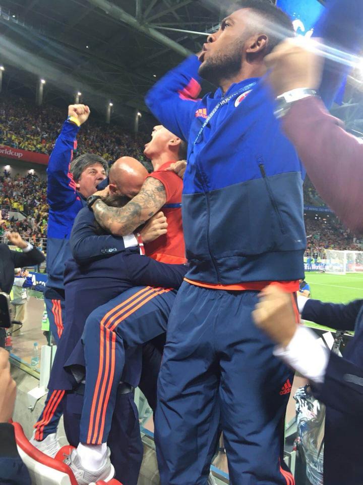 哥伦比亚碾压中国，罗德里戈惊艳世界